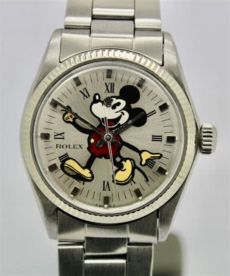 mickey mouse rolex catawiki|Mickey Mouse watch price.